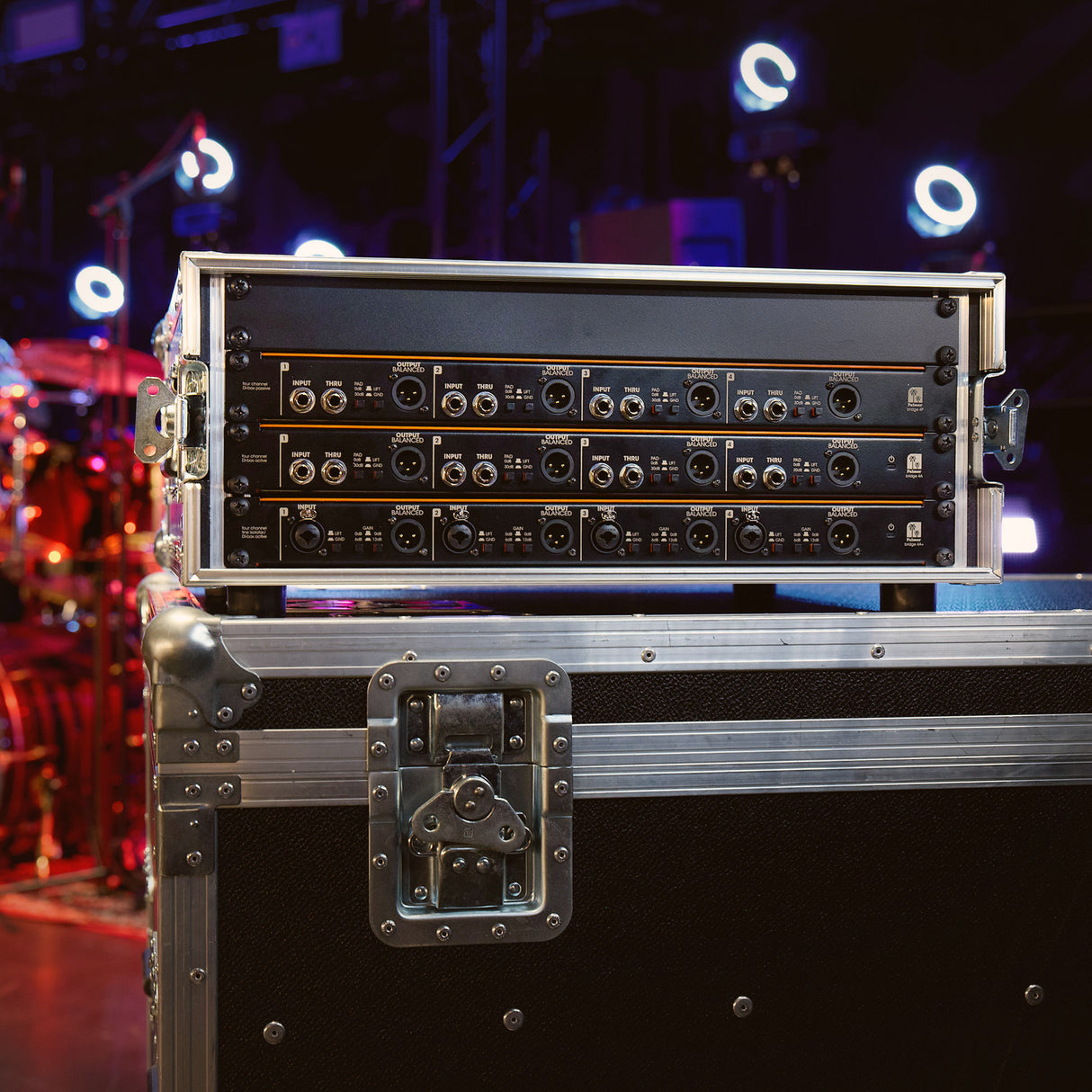 Palmer BRIDGE 4A+ - 19" DI box / line isolation box, 4 channels, active