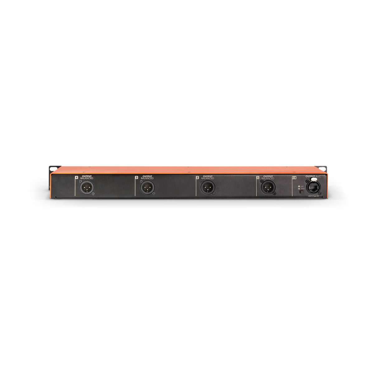 Palmer BRIDGE 4P - 19" DI box, 4 channels, passive
