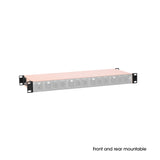 Palmer DELTA 4PL - 4-channel passive line splitter with audio via Cat cable