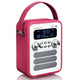 Lenco PDR-051 DAB Radio, Pink/White