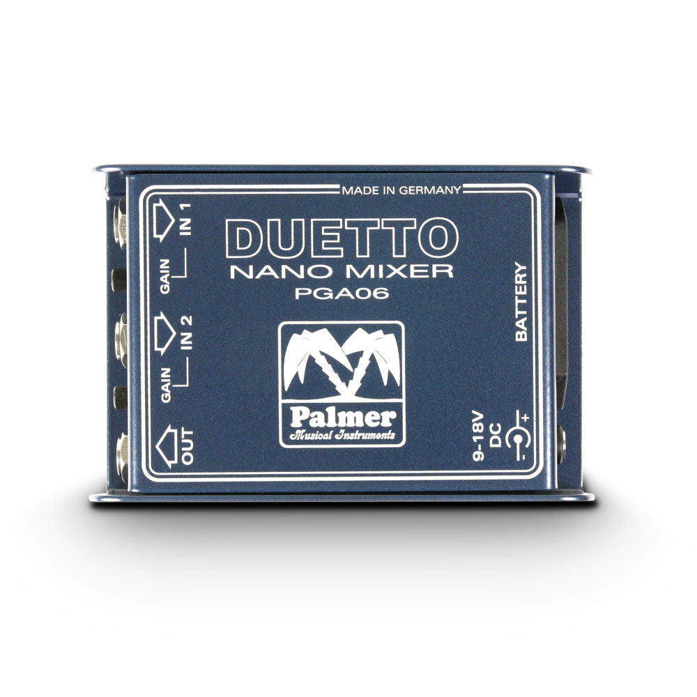 Palmer DUETTO - Nano mixer for guitars and line signals