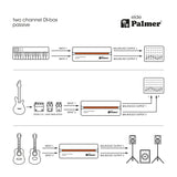 Palmer RIVER Elde - Passive 2-channel DI box