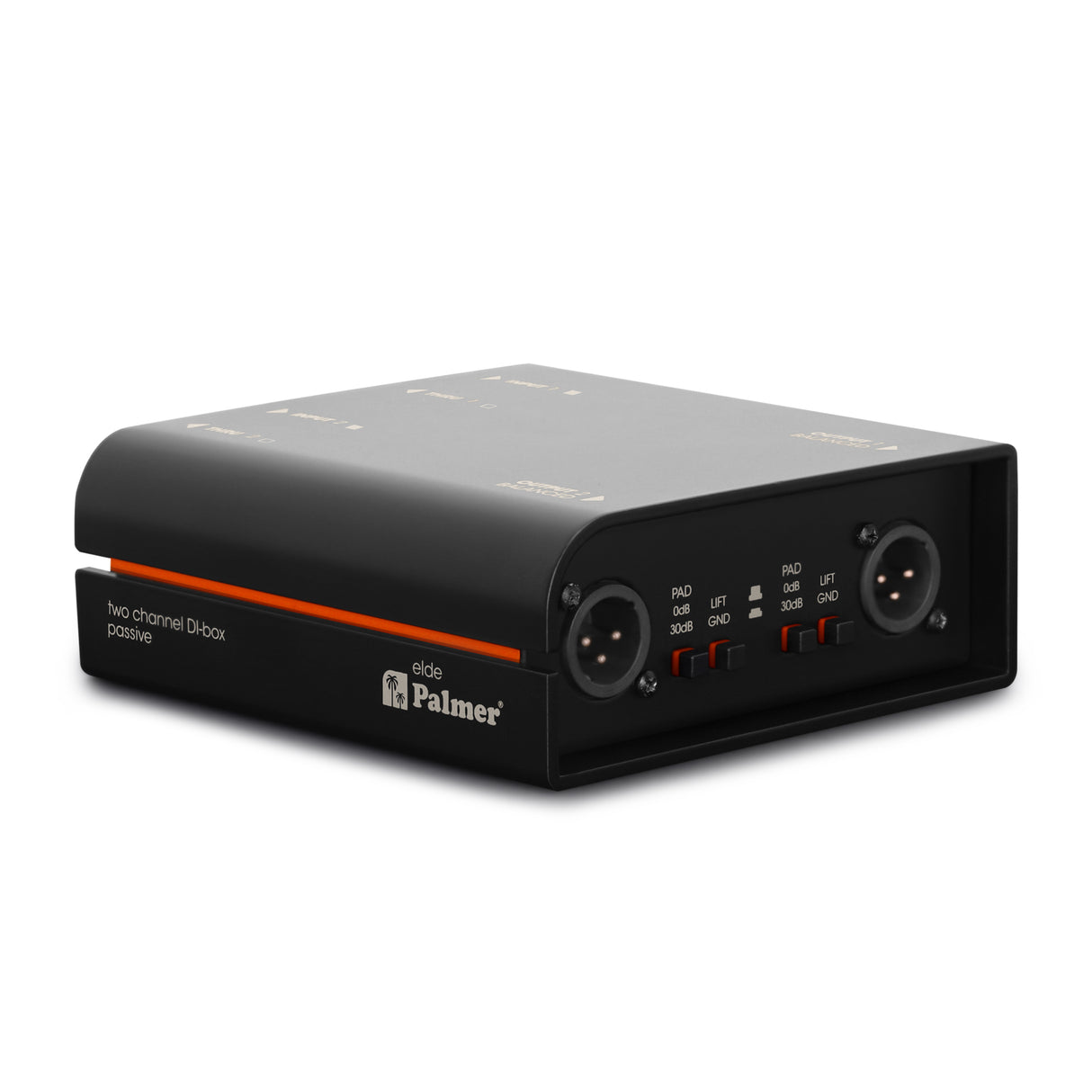 Palmer RIVER Elde - Passive 2-channel DI box