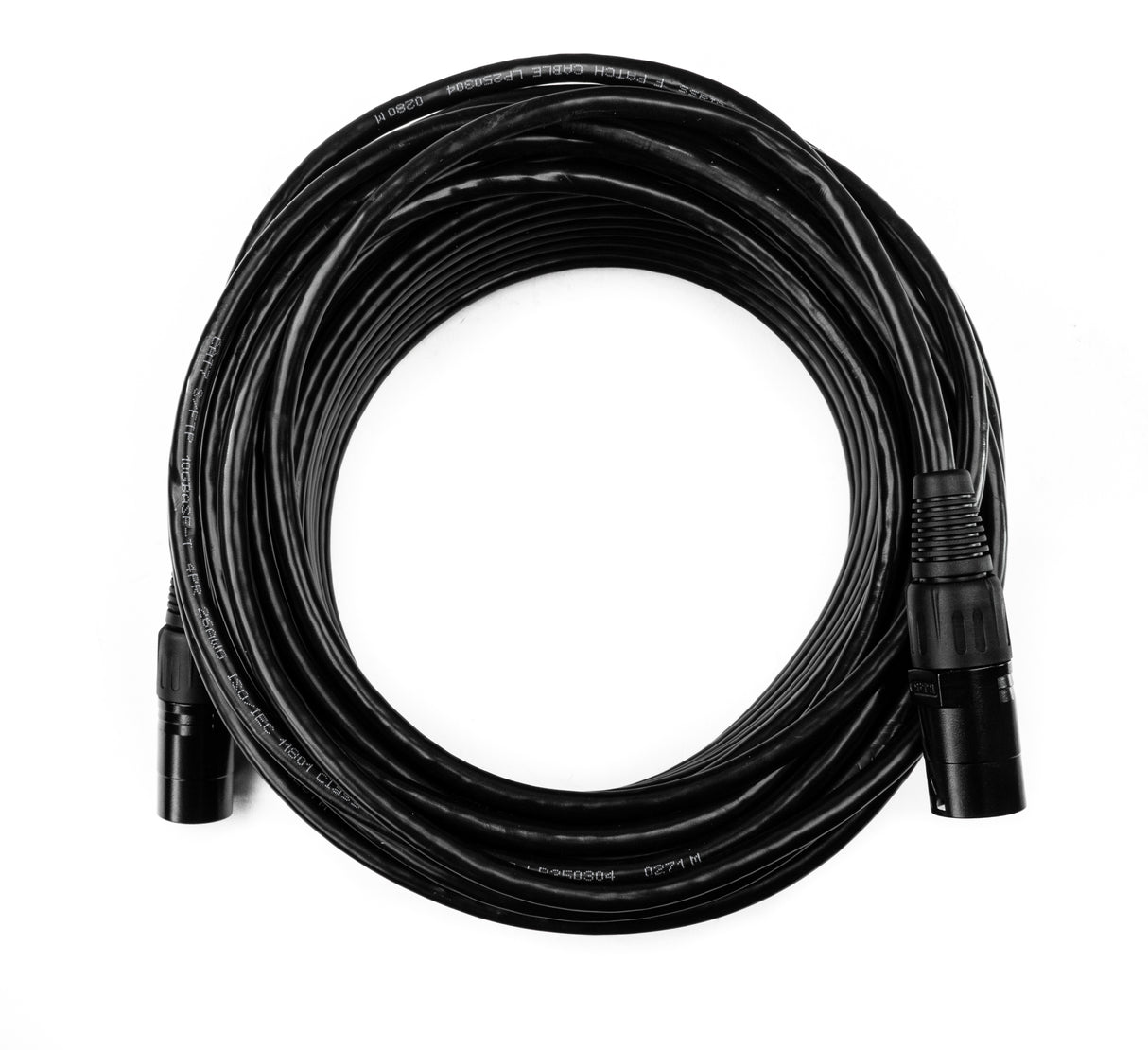 CAT7 to CAT7 Metal Housing Black/50m