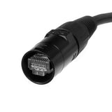 CAT7 to CAT7 Metal Housing Black/1.5m