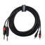 Perfex 2x jack to 2x phono RCA cable (6m)