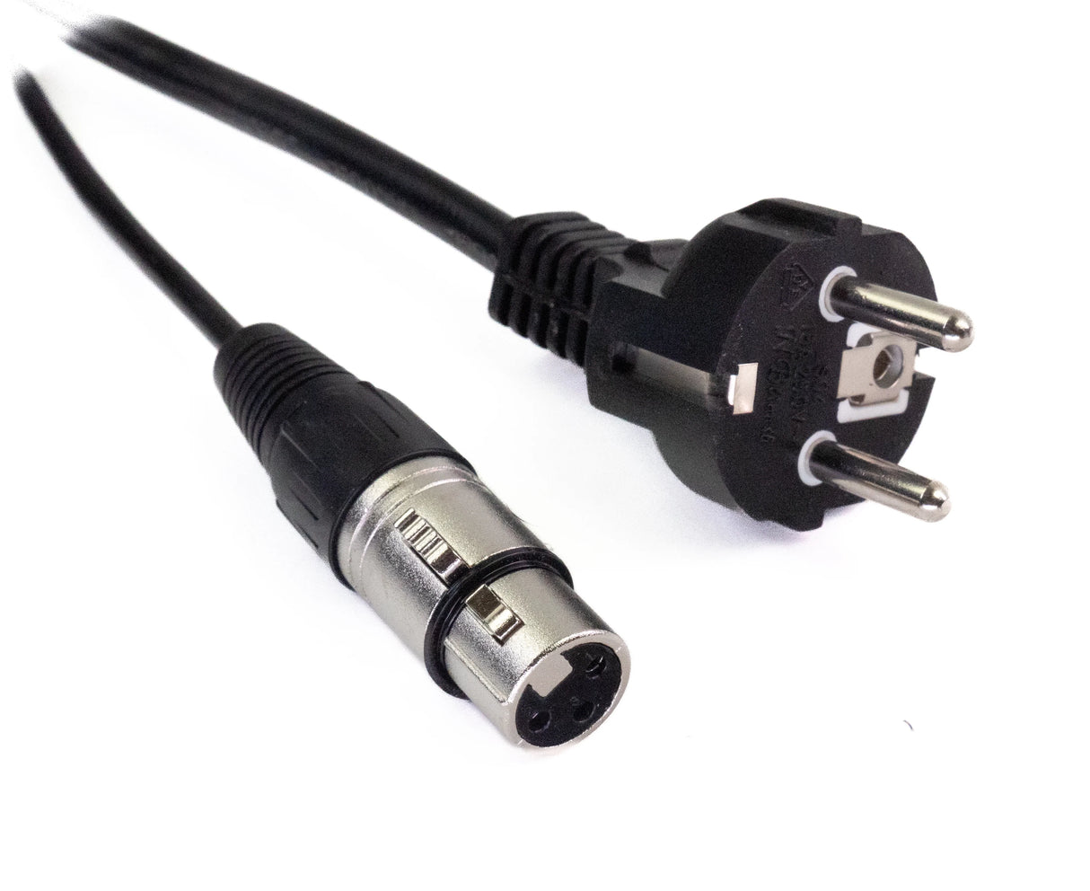 Perfex Schuko & XLR Combo Cable (Audio, 1.5m)