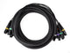 Par-8 multicore XLR male to XLR female (10m)