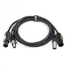 Perfex True1 & XLR Combination Cable (DMX, 1m)