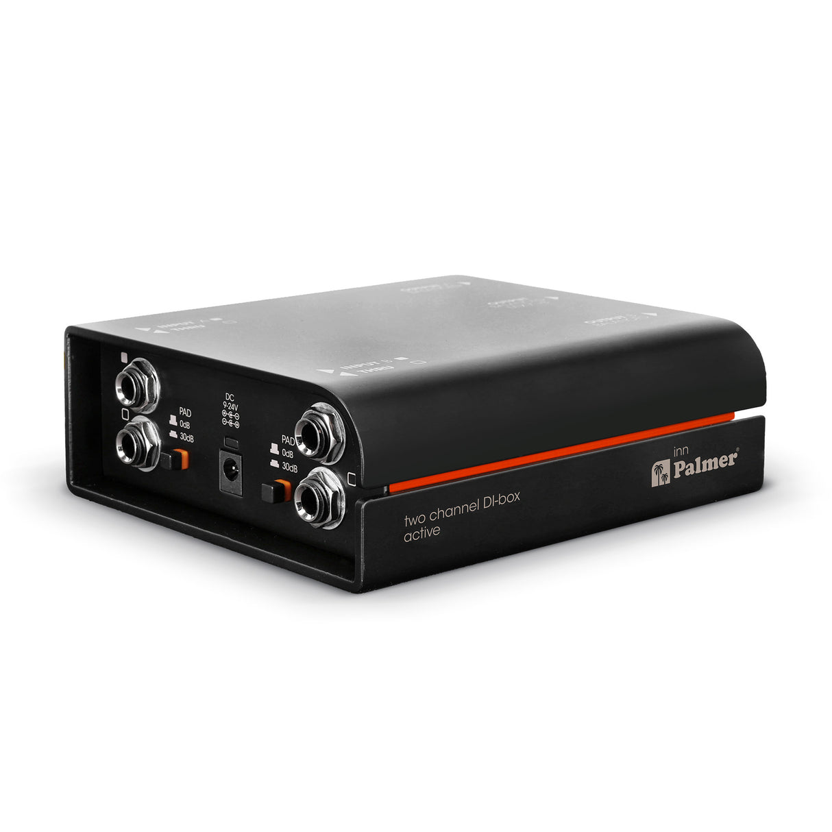 Palmer RIVER inn - Active 2-channel DI box