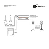 Palmer RIVER inn - Active 2-channel DI box