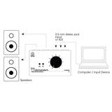 Palmer MONICON® W - Passive monitor controller, white limited edition