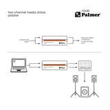Palmer RIVER naab - Passive 2-channel DI box for media applications