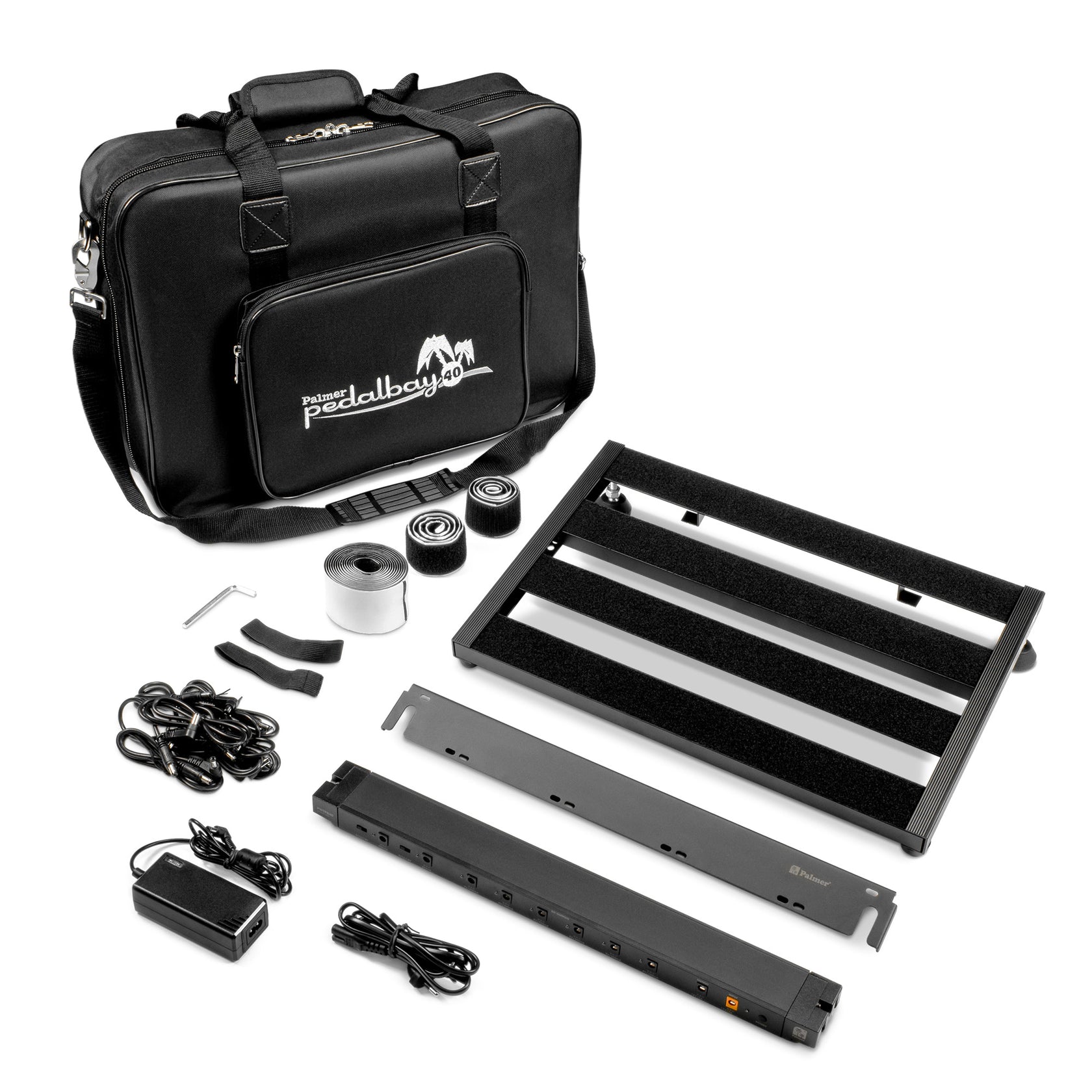 Palmer Pedalbay® 40 PB - Pedalboard incl. WTPB40 power bar