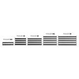 Palmer PEDALBAY® 40 - Lightweight pedalboard with variable configuration with protective softcase, 45 cm