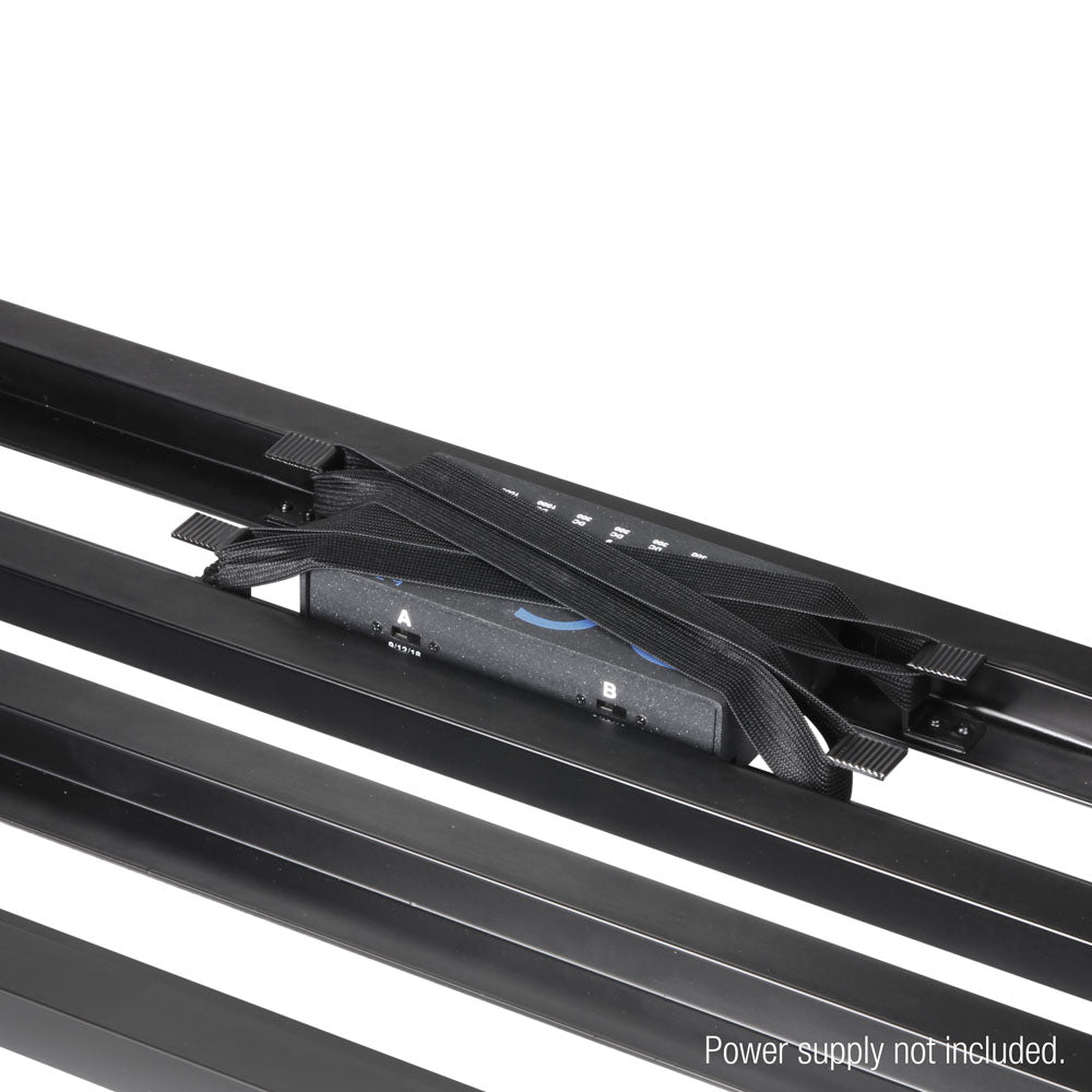 Palmer PEDALBAY® 50 S - Lightweight compact pedalboard with protective softcase, 50 cm