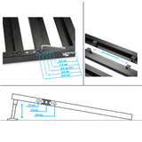 Palmer PEDALBAY® 60 - Lightweight, adjustable pedalboard with protective softcase, 60 cm