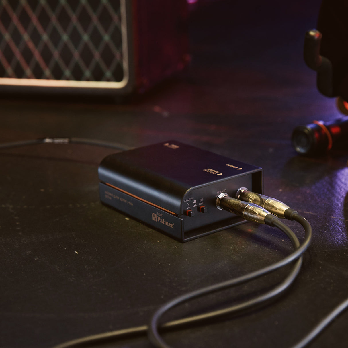 Palmer RIVER saar - Active guitar splitter Y-box