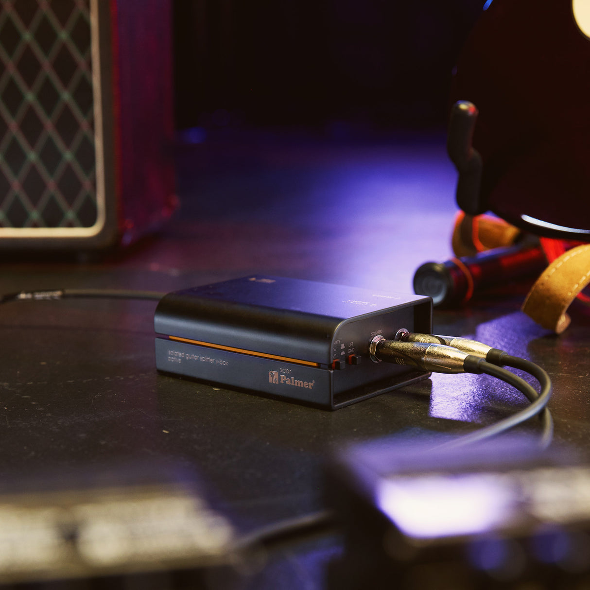 Palmer RIVER saar - Active guitar splitter Y-box