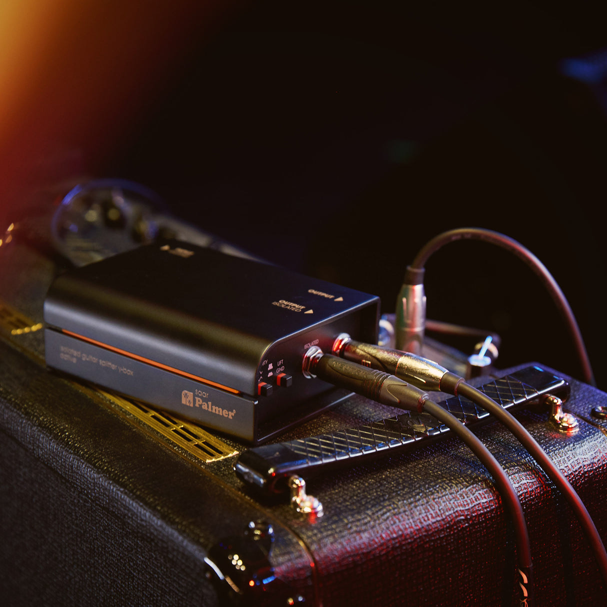 Palmer RIVER saar - Active guitar splitter Y-box