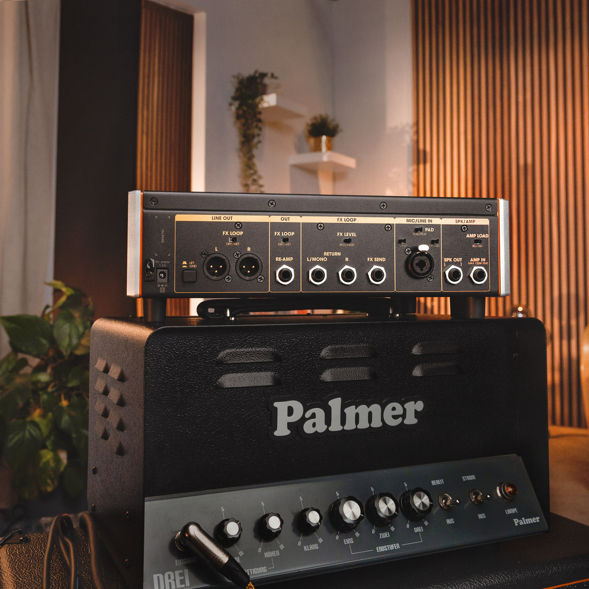 Palmer SUPREME SOAKER - Analog dynamic tube amplifier hub