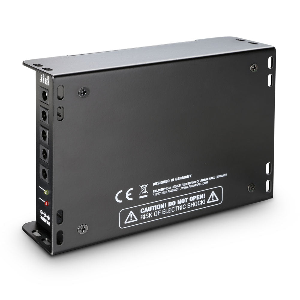 Palmer PWT 05 MK 2 – Universal 9V power supply for pedalboard with 5 outputs