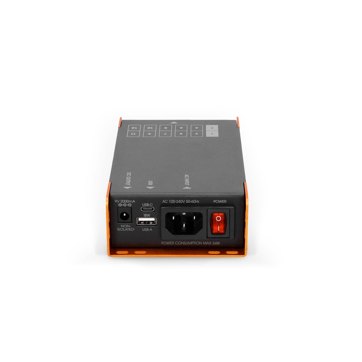 Palmer PWT 12 IEC - Universal pedalboard power supply with USB