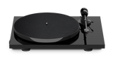 Pro-Ject E1 Phono SB OM5e Turntable (Gloss Black)