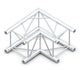 Milos QTM quatro 2-way 90° corner