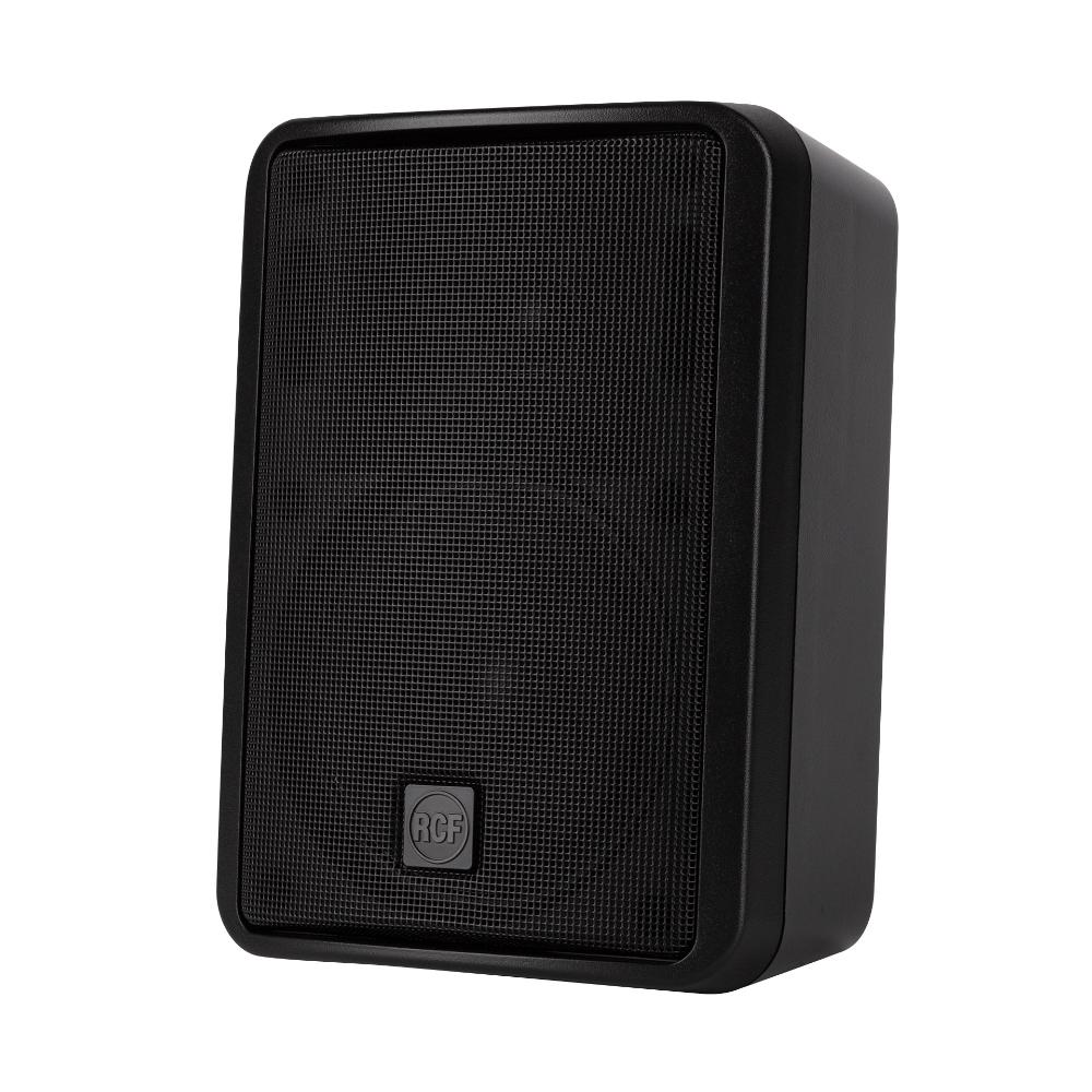 RCF væghøjttaler 2-vejs 4" sæt (2 styk) 40W 100 V IP55, Sort