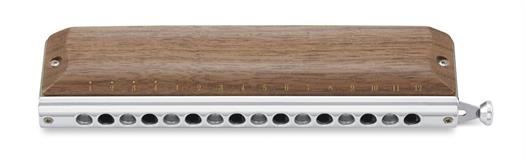 Suzuki Sirius S-64CW chromatic Harmonicas - 16-hole wooden model