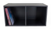 Studio 57 Storage Shelf for Vinyl Records (71.5 x 36.5 cm, Black)