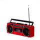 Studio 57 Cassette Player with FM & Bluetooth, Red