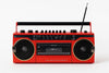 Studio 57 Cassette Player with FM & Bluetooth, Red
