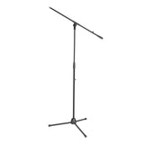 Adam Hall Stands S 5 BE - Microphone stand with boom arm, black