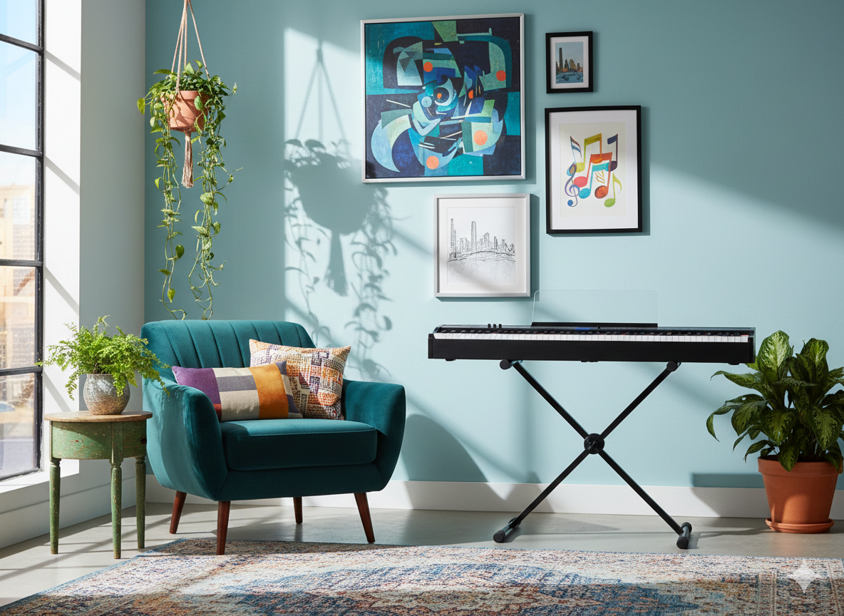 Grooveland FP80 Electric Piano (Black)