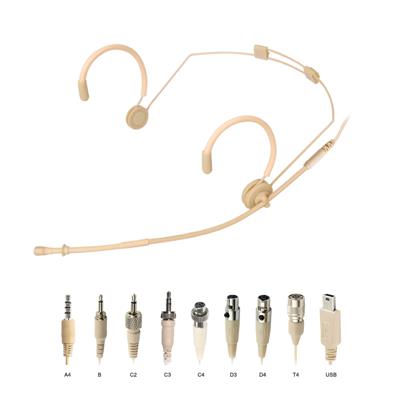 ScanMic headset mikrofon Omni til Sennheiser, Beige