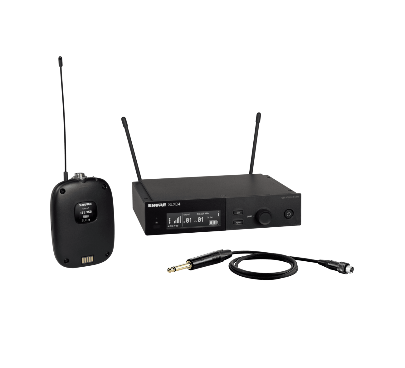 Shure SLXD14E-S50 - Instrument