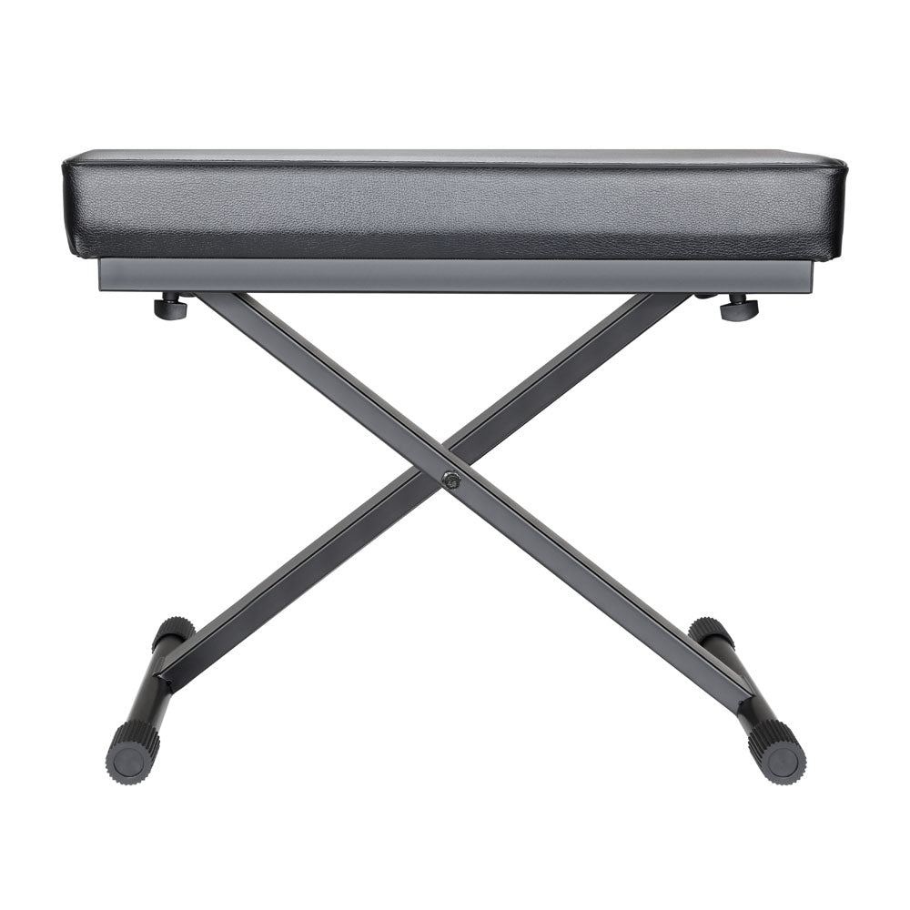 Adam Hall Stands SKT 17 - Folding keyboard bench with extra-thick padding