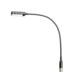 Adam Hall Stands SLED 1 ULTRA BNC - BNC gooseneck lamp with 4 COB LEDs