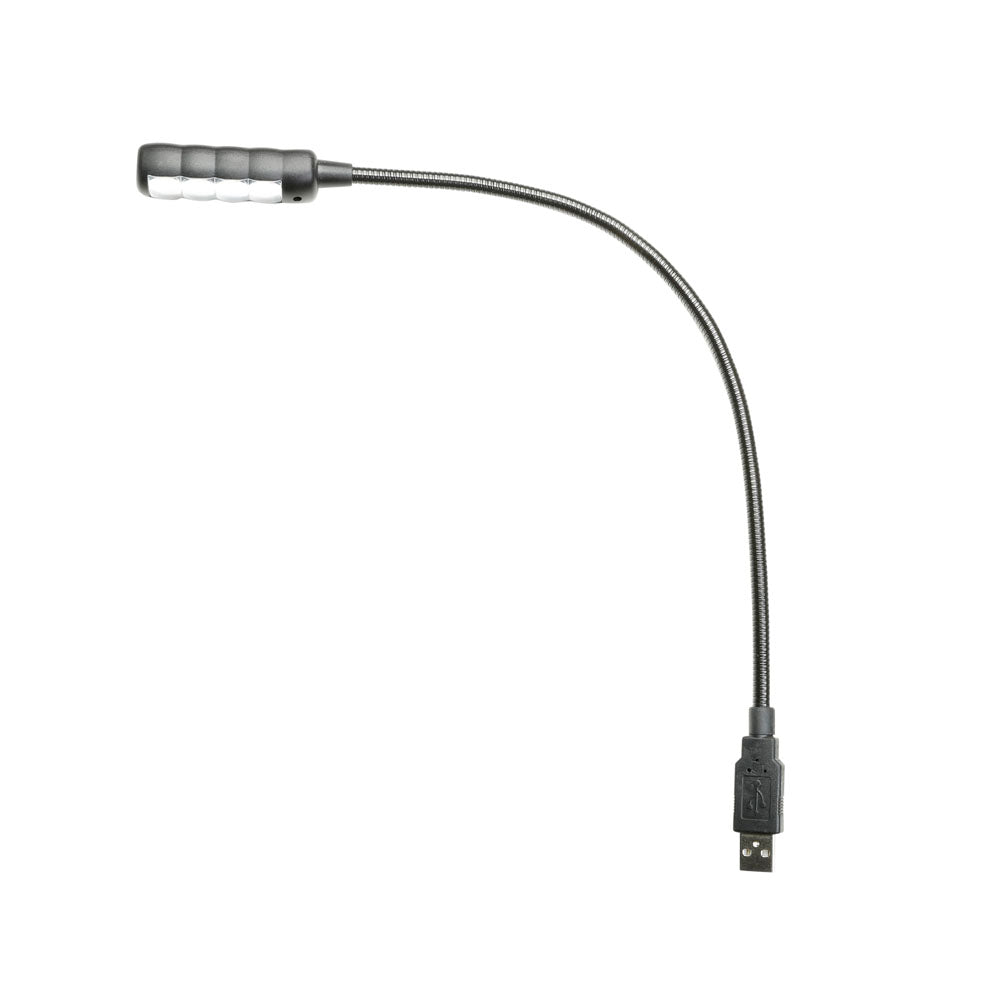 Adam Hall Stands SLED 1 ULTRA USB - gooseneck lamp, USB plug, 4 COB LEDs