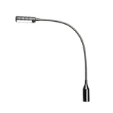 Adam Hall Stands SLED 1 ULTRA XLR 3 - 3-pin XLR gooseneck lamp with 4 COB LEDs