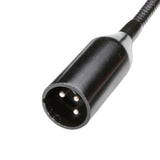 Adam Hall Stands SLED 1 ULTRA XLR 3 - 3-pin XLR gooseneck lamp with 4 COB LEDs