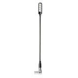 Adam Hall Stands SLED 1 ULTRA XLR 4 A - Angled 4-pin XLR gooseneck lamp with 4 COB LEDs