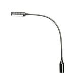 Adam Hall Stands SLED 1 ULTRA XLR 4 - 4-pin XLR gooseneck lamp with 4 COB LEDs