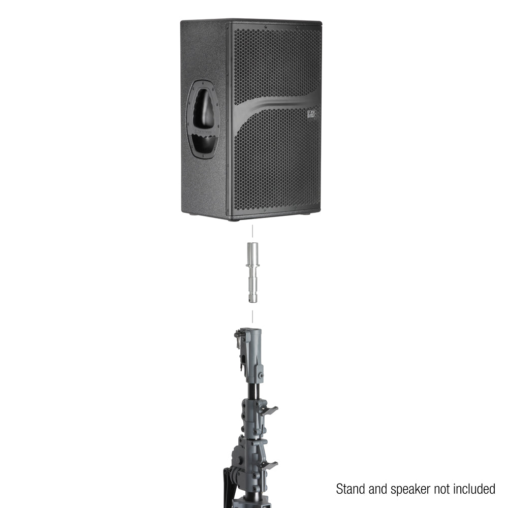 Adam Hall Stands SLS 36 TV 28 - Adapter from 28 mm (TV spigot) to 35 mm