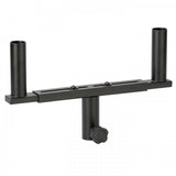 Double bracket for speaker stands