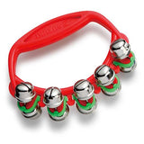 Suzuki handbells high pitch - RED - 10 bells