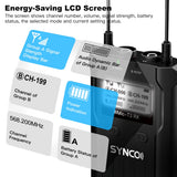 Synco trådløst mikrofonsæt PRO 1 RX og 2 TX UHF