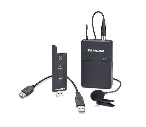 Samson STAGE-XPD2 USB lavalier microphone